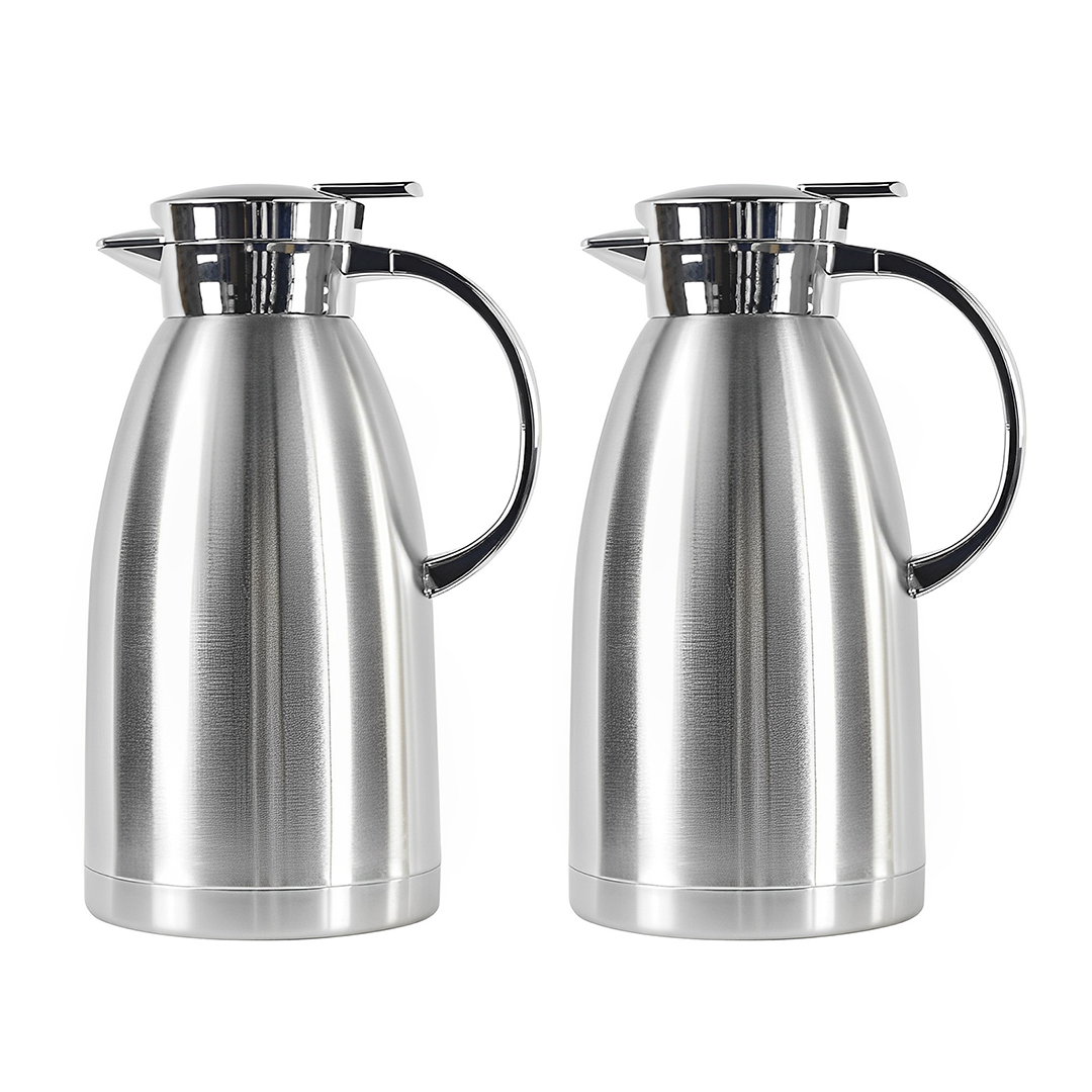 Soga 2X 2.3L Stainless Steel Insulated Vacuum Flask Water Coffee Jug Thermal, Home &Amp; Living, Kitchen Dining, Servingware, Other, ,  - Nz Depot 1