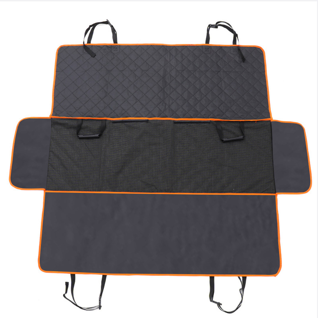 Soga 2X 600D Oxford Cloth Waterproof Dog Car Cover Back Seat Protector Hammock Pet Mat Black, Pet Supplies, Dogs, Carriers &Amp; Travel Products, , ,  - Nz Depot 3