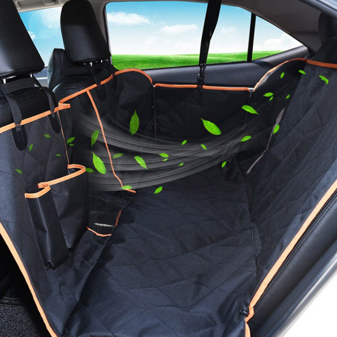 Soga 2X 600D Oxford Cloth Waterproof Dog Car Cover Back Seat Protector Hammock Pet Mat Black, Pet Supplies, Dogs, Carriers &Amp; Travel Products, , ,  - Nz Depot 9