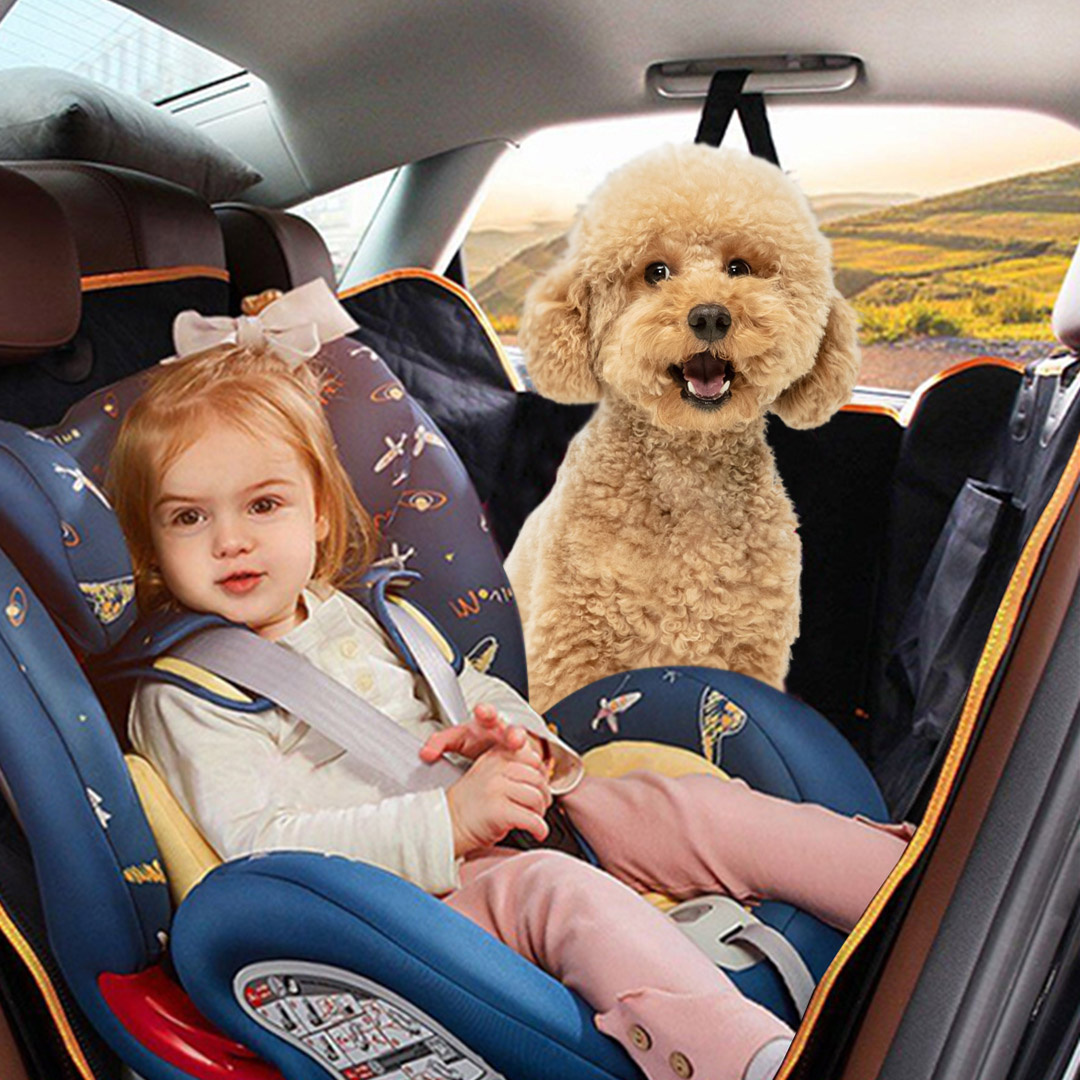 Soga 2X 600D Oxford Cloth Waterproof Dog Car Cover Back Seat Protector Hammock Pet Mat Black, Pet Supplies, Dogs, Carriers &Amp; Travel Products, , ,  - Nz Depot 10