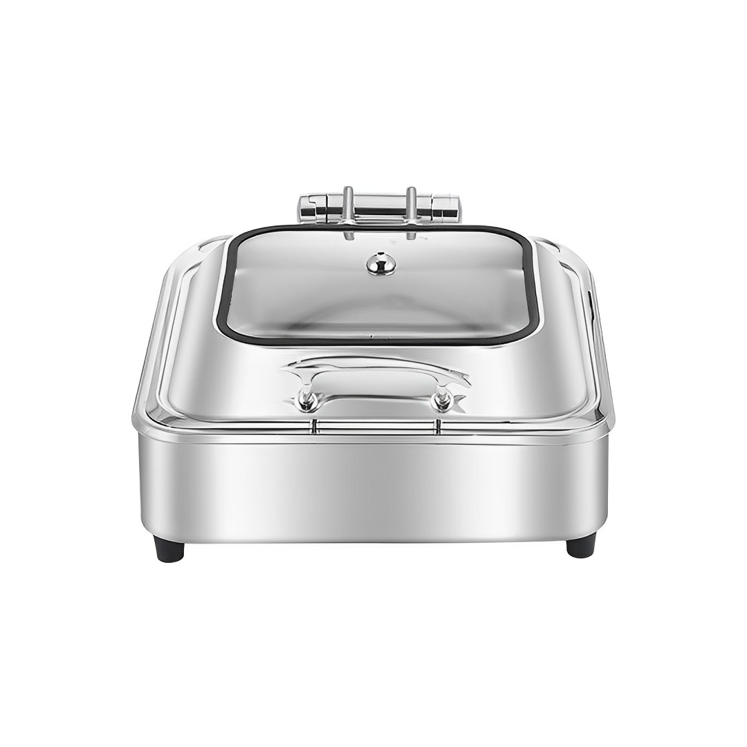 Soga Stainless Steel Square Chafing Dish Tray Buffet Cater Food Warmer Chafer With Top Lid, Home &Amp; Living, Kitchen &Amp; Dining, Barware, Spirit Dispensers, ,  - Nz Depot 1