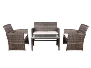 T Pansey 4PC Outdoor Sofa Set PR10173 Outdoor Furniture NZ DEPOT