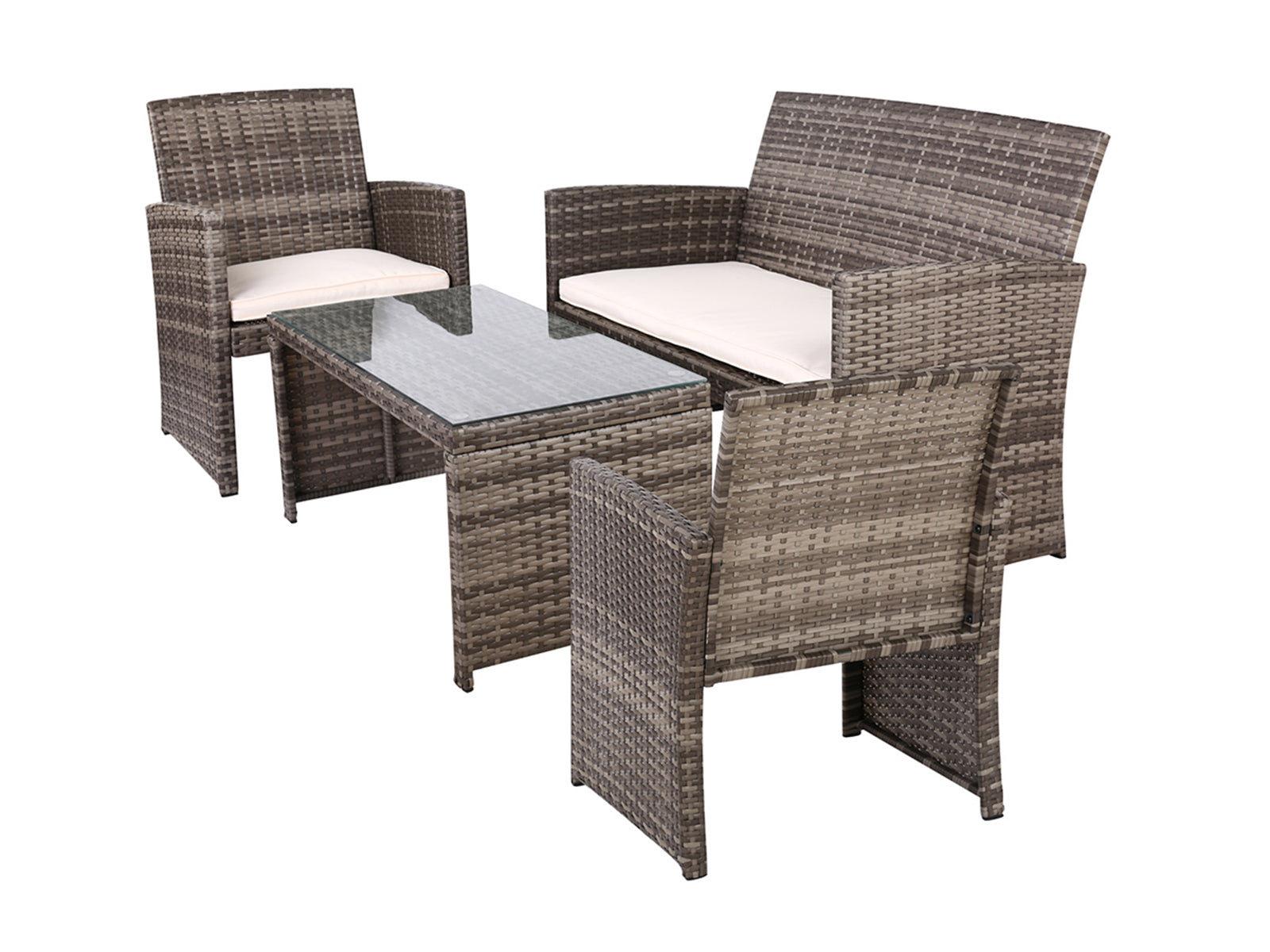 T Pansey 4PC Outdoor Sofa Set PR10173 Outdoor Furniture NZ DEPOT 4