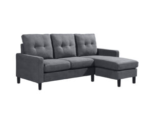 DS T Hewitt Sectional Sofa Linen Grey PR11428 Sofas Sectionals Sofa Beds NZ DEPOT