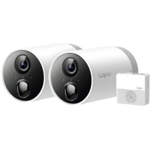 TP-Link Tapo C400S2 Wire-Free Outdoor Wi-Fi Home Security Camera Kit - NZDEPOT