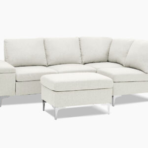 Kristin Sectional Sofa Set Linen Beige