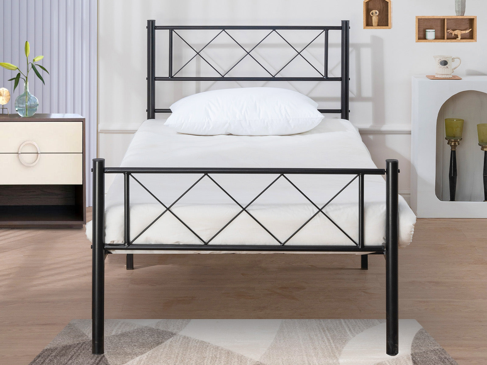 Metal bed PR9092 Bed Frames NZ DEPOT 3