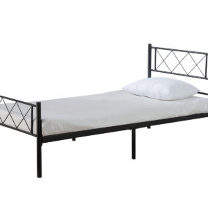 Metal bed C45 Single BLACK