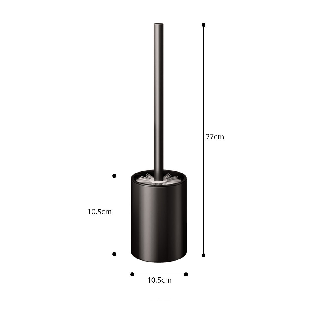 Soga 2X 27Cm Wall-Mounted Toilet Brush With Holder Bathroom Cleaning Scrub Black, Home &Amp; Living, Bathroom, Bathroom Accessories, Other, ,  - Nz Depot 6