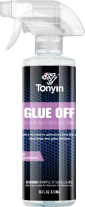 TONYIN GLUE OFF ADHESIVE FILM RESIDUE REMOVER 500ML 44287678841091 NZ DEPOT