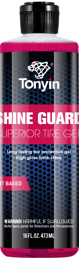 Tonyin Shine Guard Superior High Gloss Tyre Gel 500Ml (Solvent Based) - Nz Depot