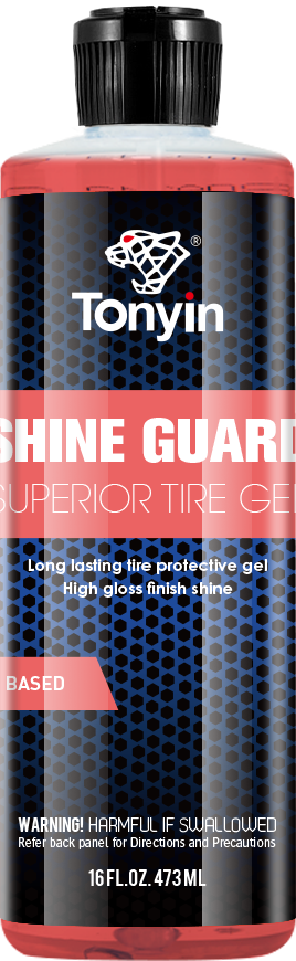 TONYIN SHINE GUARD SUPERIOR HIGH GLOSS TYRE GEL 500ML (WATER BASED) - NZ DEPOT