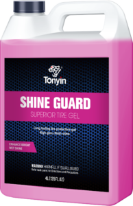 TONYIN SHINE GUARD SUPERIOR TIRE GEL HIGH GLOSS TYRE GEL 4L SOLVENT BASED 44290319253763 NZ DEPOT