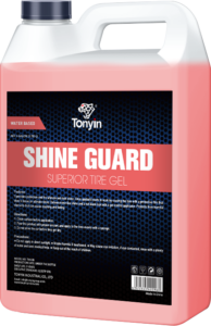 TONYIN SHINE GUARD SUPERIOR TYRE GEL HIGH GLOSS TYRE GEL 4L WATER BASED 44290325643523 NZ DEPOT