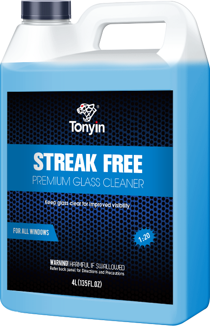 TONYIN STREAK FREE PREMIUM GLASS CLEANER 4L (1:5-1:20) - NZ DEPOT