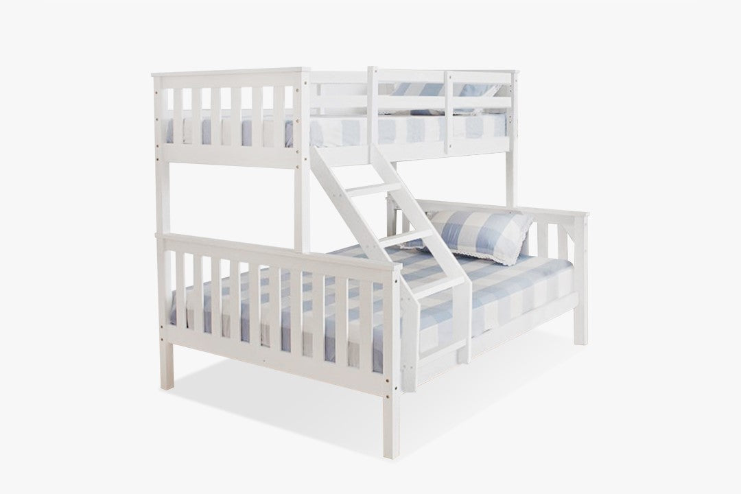 T Chico Wooden Triple Bunk White