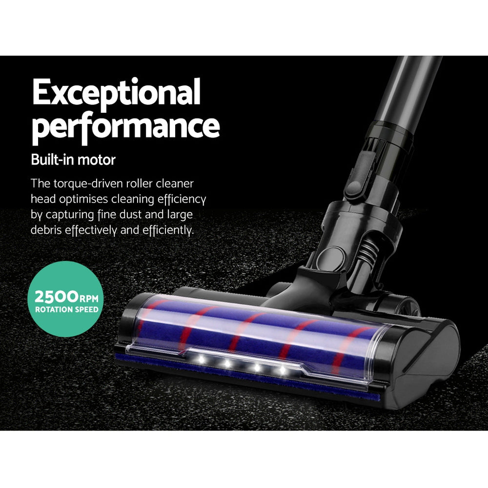 Ds Na Devanti Cordless Handstick Vacuum Cleaner Head Black Pr12743 Vacuum Cleaners Nz Depot 3 - Nz Depot