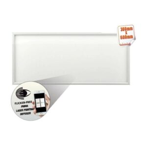 LiteLighting 18W Backlit Panel V5 Tri-Colour 300x600 Non-Dimmable with Driver - LL-PL05-BP3060ND-18W-CCT-NZ -  - Panels & Frames - Lighting