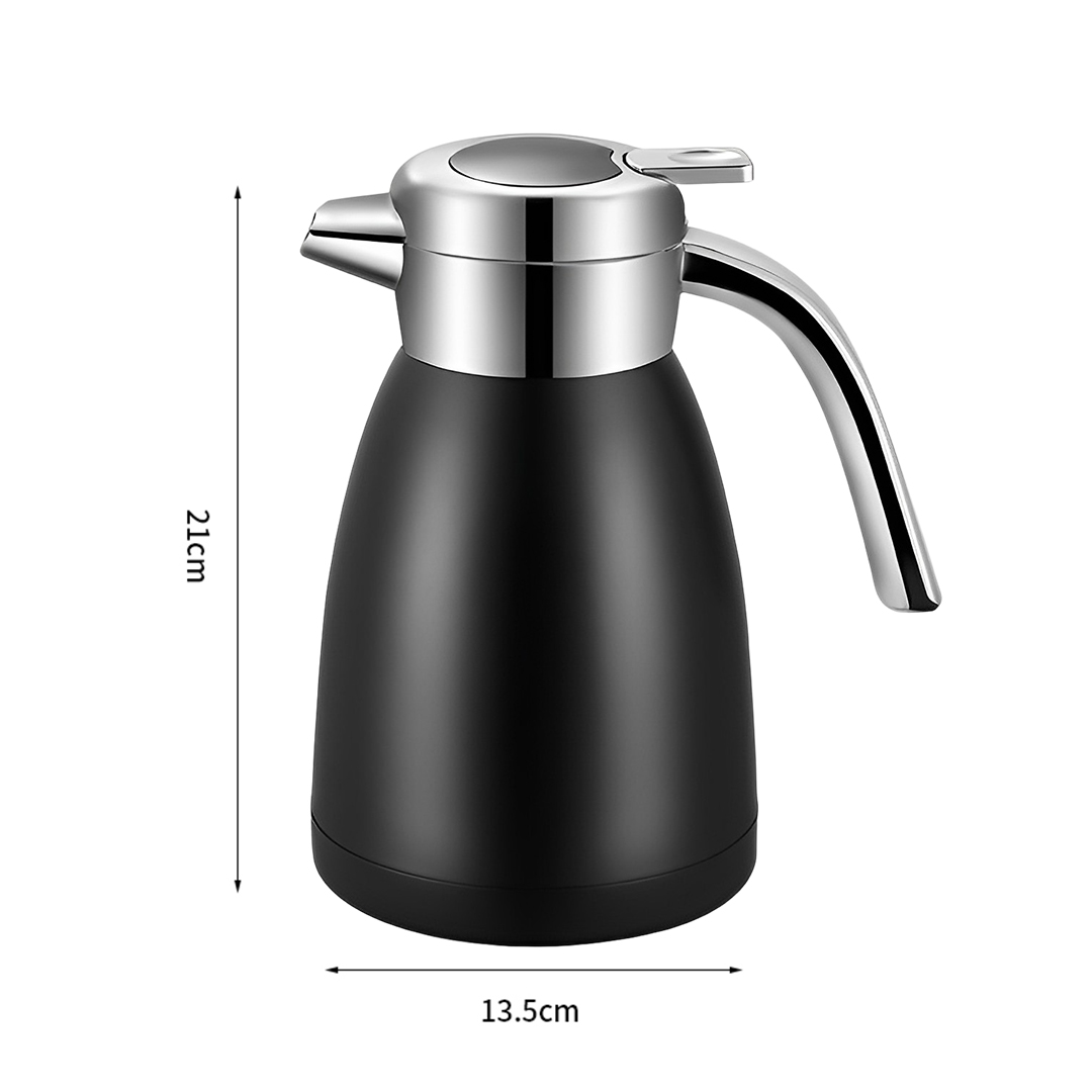 Soga 1.2L Stainless Steel Insulated Vacuum Flask Waterbottle Black, Home &Amp; Living, Kitchen Dining, Servingware, Other, ,  - Nz Depot 4