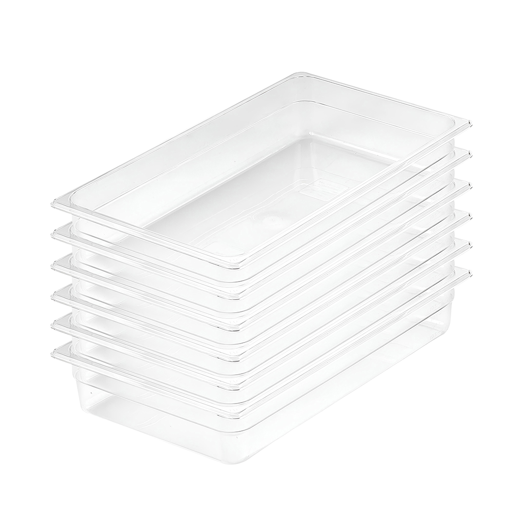 Soga 100Mm Clear Gastronorm Gn Pan 1/1 Food Tray Storage Bundle Of 6, Home &Amp; Living, Kitchen &Amp; Dining, Bakeware, Baking Trays, ,  - Nz Depot 1