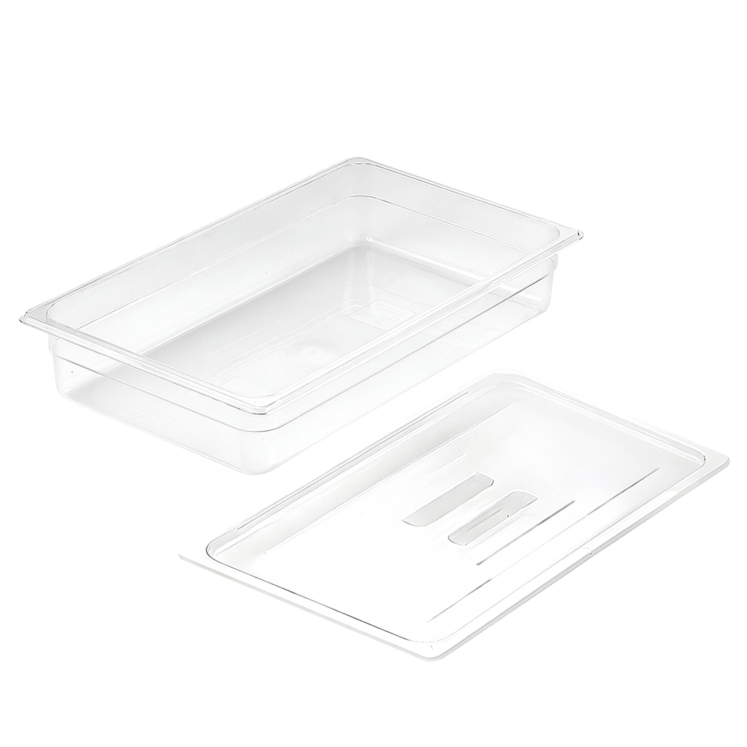 Soga 100Mm Clear Gastronorm Gn Pan 1/1 Food Tray Storage With Lid, Home &Amp; Living, Kitchen &Amp; Dining, Bakeware, Baking Trays, ,  - Nz Depot 1