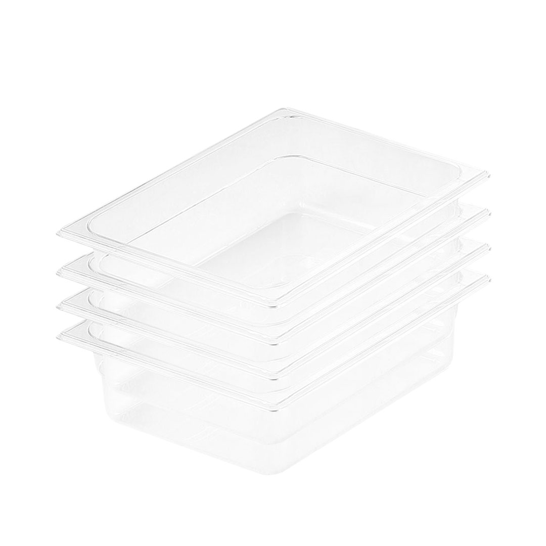 Soga 100Mm Clear Gastronorm Gn Pan 1/2 Food Tray Storage Bundle Of 4, Home &Amp; Living, Kitchen &Amp; Dining, Bakeware, Baking Trays, ,  - Nz Depot 1