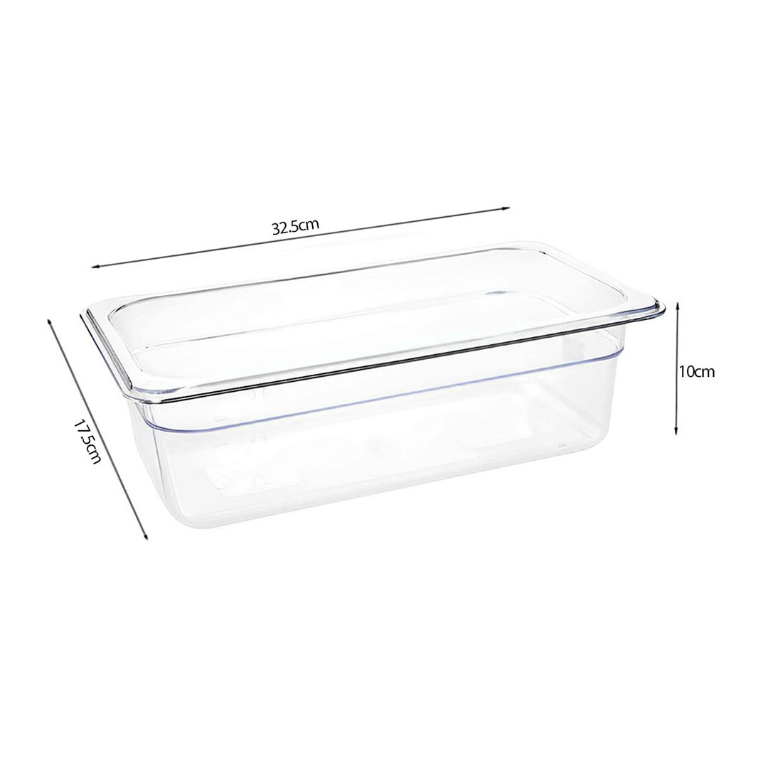 Soga 100Mm Clear Gastronorm Gn Pan 1/3 Food Tray Storage Bundle Of 2, Home &Amp; Living, Kitchen &Amp; Dining, Bakeware, Baking Trays, ,  - Nz Depot 5