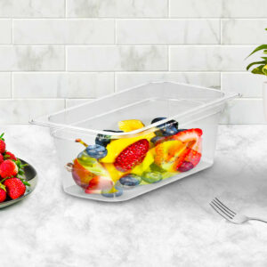 SOGA 100mm Clear Gastronorm GN Pan 1/3 Food Tray Storage, Home & Living, Kitchen & Dining, Bakeware, Baking Trays, ,  - NZ DEPOT 2