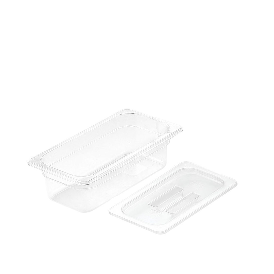 Soga 100Mm Clear Gastronorm Gn Pan 1/3 Food Tray Storage With Lid, Home &Amp; Living, Kitchen &Amp; Dining, Bakeware, Baking Trays, ,  - Nz Depot 1