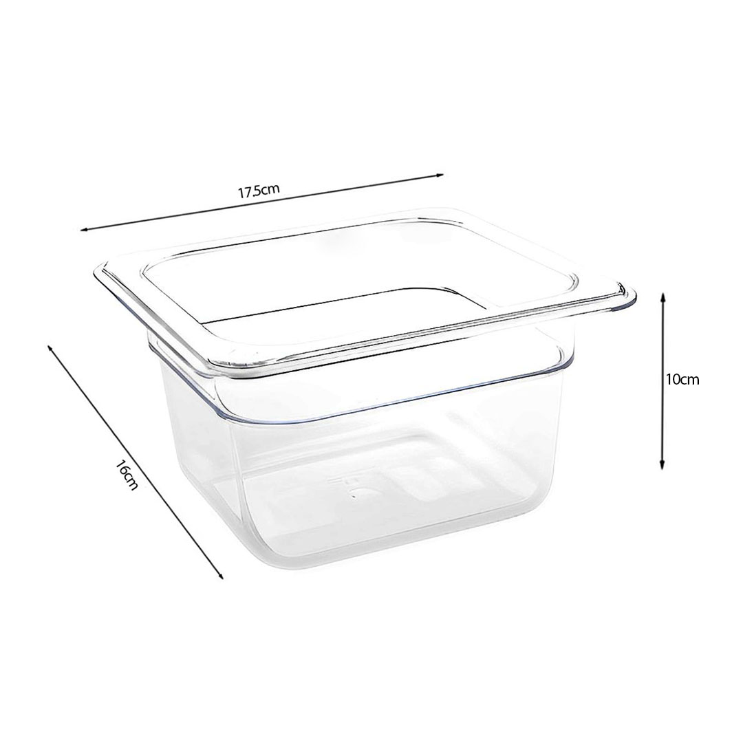 Soga 100Mm Clear Gastronorm Gn Pan 1/6 Food Tray Storage Bundle Of 2, Home &Amp; Living, Kitchen &Amp; Dining, Bakeware, Baking Trays, ,  - Nz Depot 5