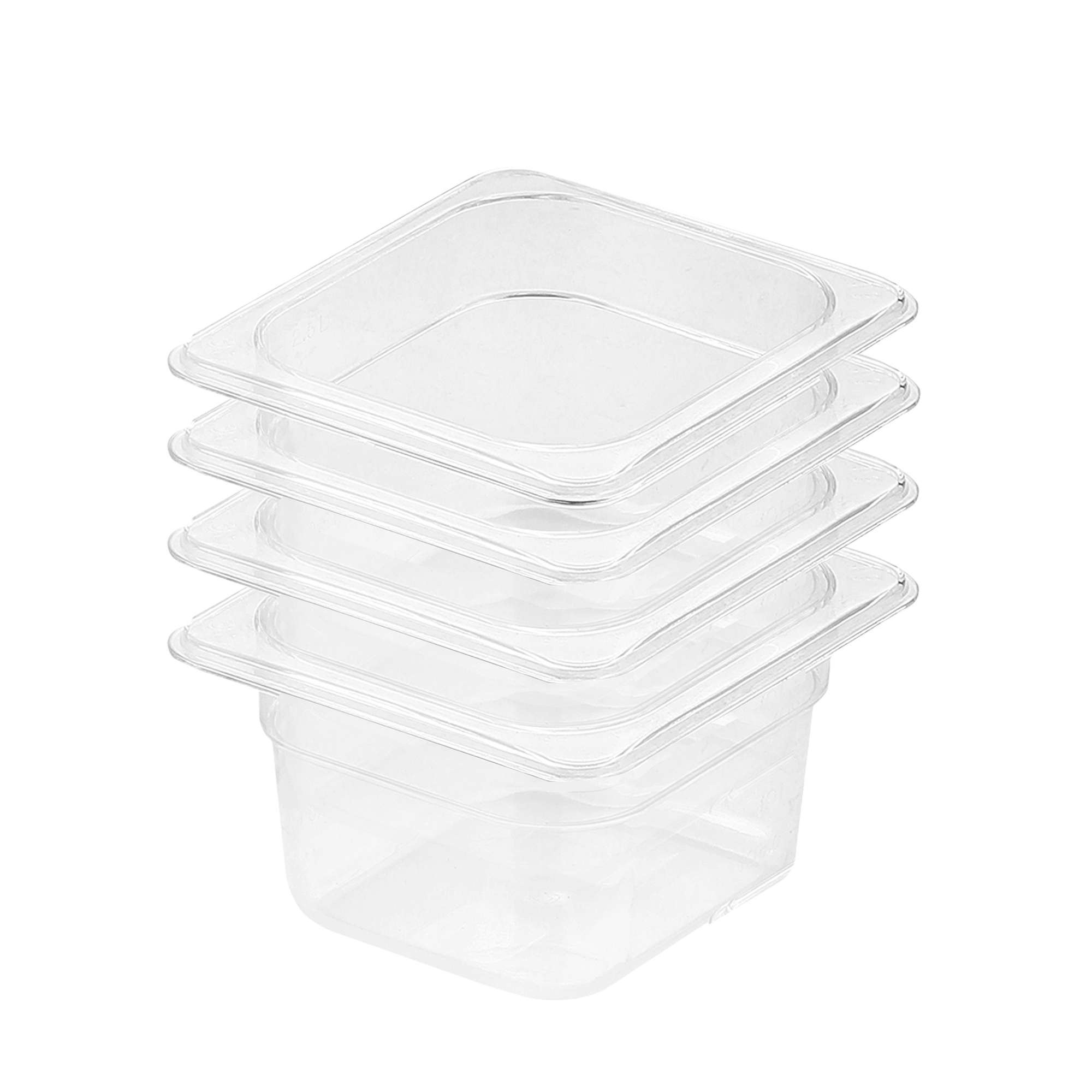 Soga 100Mm Clear Gastronorm Gn Pan 1/6 Food Tray Storage Bundle Of 4, Home &Amp; Living, Kitchen &Amp; Dining, Bakeware, Baking Trays, ,  - Nz Depot 1