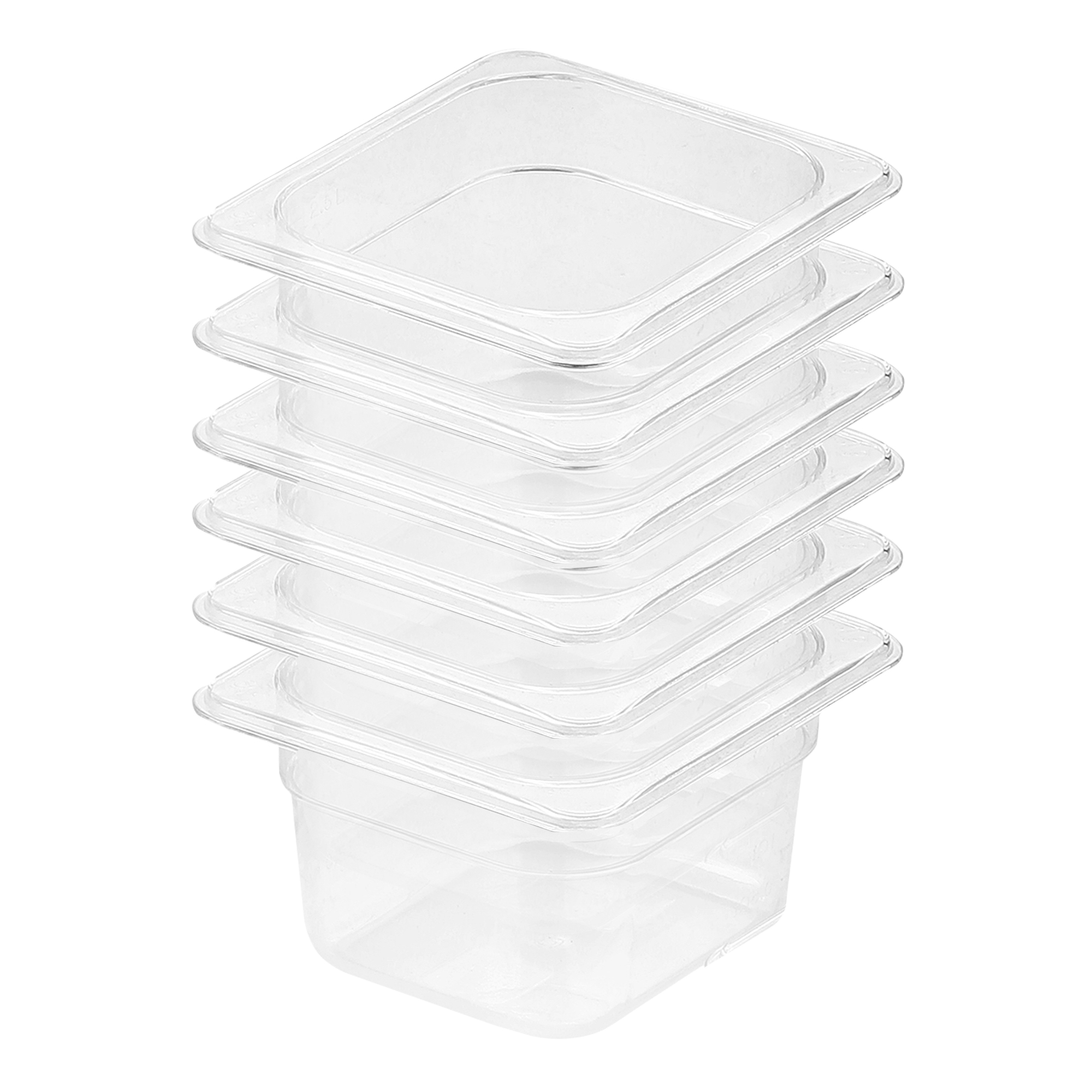 Soga 100Mm Clear Gastronorm Gn Pan 1/6 Food Tray Storage Bundle Of 6, Home &Amp; Living, Kitchen &Amp; Dining, Bakeware, Baking Trays, ,  - Nz Depot 1