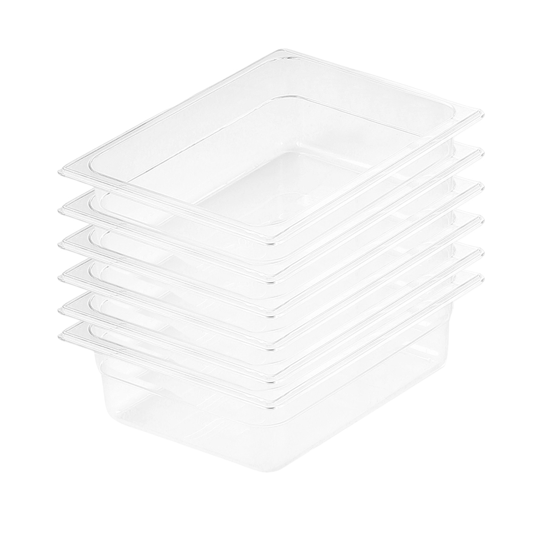 Soga 150Mm Clear Gastronorm Gn Pan 1/2 Food Tray Storage Bundle Of 6, Home &Amp; Living, Kitchen &Amp; Dining, Bakeware, Baking Trays, ,  - Nz Depot 1