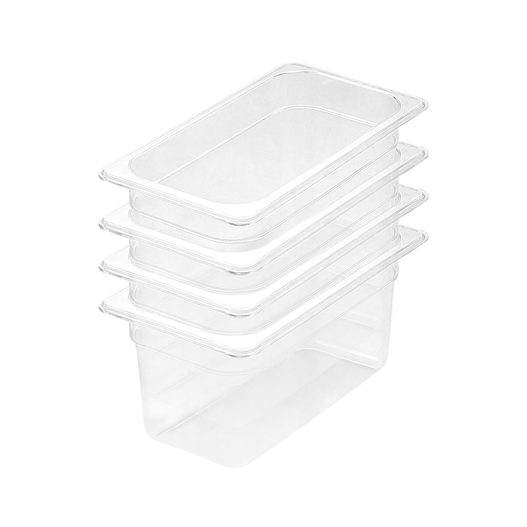 Soga 150Mm Clear Gastronorm Gn Pan 1/3 Food Tray Storage Bundle Of 4, Home &Amp; Living, Kitchen &Amp; Dining, Bakeware, Baking Trays, ,  - Nz Depot 1