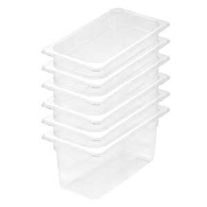 SOGA 150mm Clear Gastronorm GN Pan 1/3 Food Tray Storage Bundle of 6, Home & Living, Kitchen & Dining, Bakeware, Baking Trays, ,  - NZ DEPOT 1