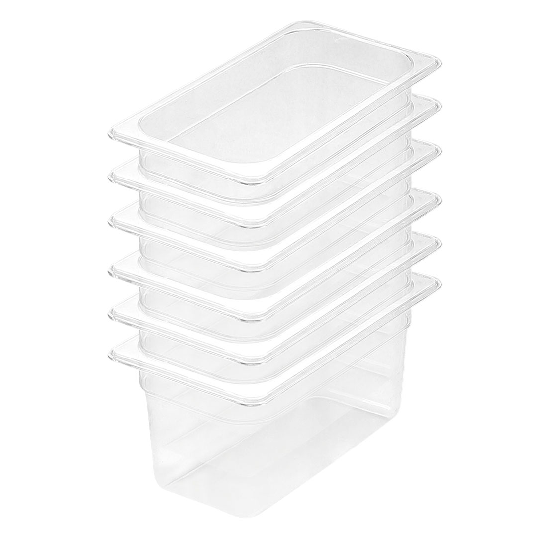 Soga 150Mm Clear Gastronorm Gn Pan 1/3 Food Tray Storage Bundle Of 6, Home &Amp; Living, Kitchen &Amp; Dining, Bakeware, Baking Trays, ,  - Nz Depot 1