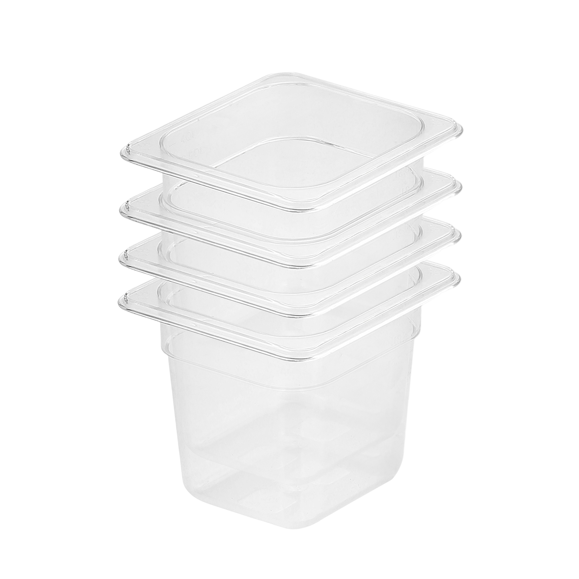 Soga 150Mm Clear Gastronorm Gn Pan 1/6 Food Tray Storage Bundle Of 4, Home &Amp; Living, Kitchen &Amp; Dining, Bakeware, Baking Trays, ,  - Nz Depot 1