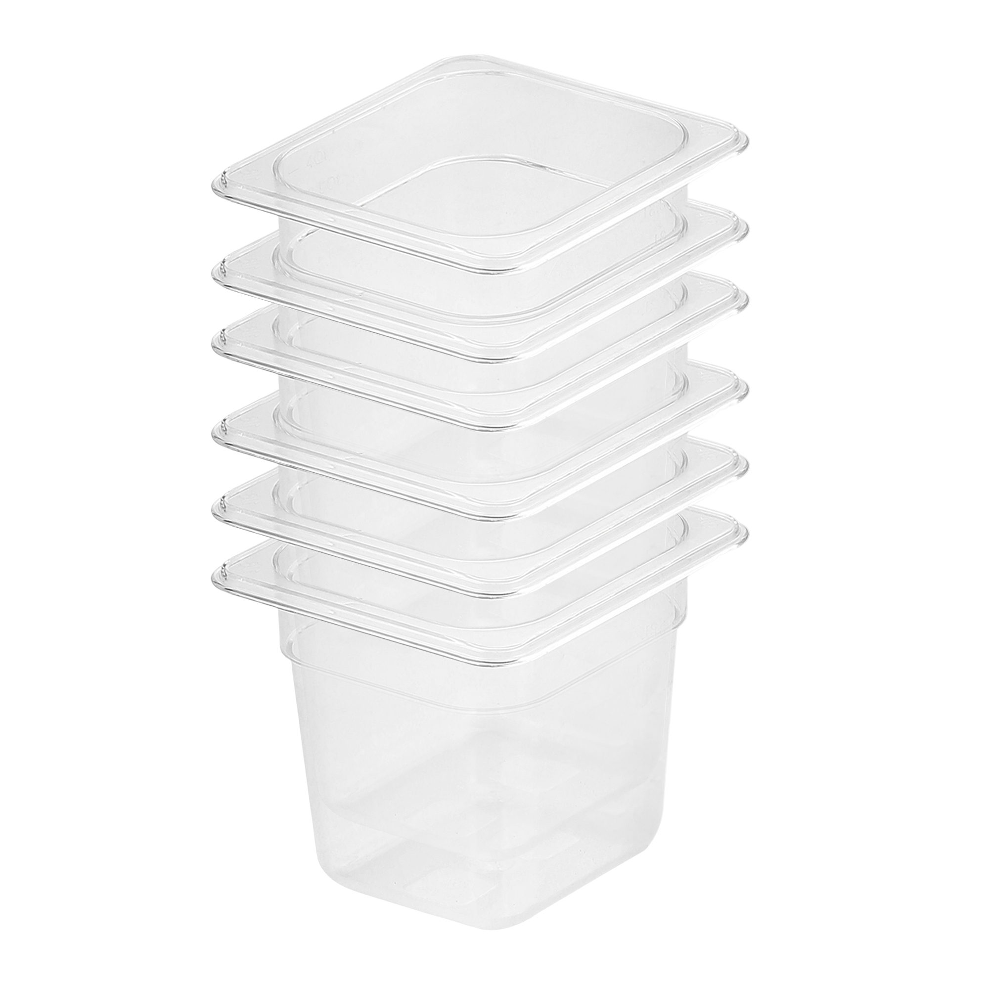 Soga 150Mm Clear Gastronorm Gn Pan 1/6 Food Tray Storage Bundle Of 6, Home &Amp; Living, Kitchen &Amp; Dining, Bakeware, Baking Trays, ,  - Nz Depot 1