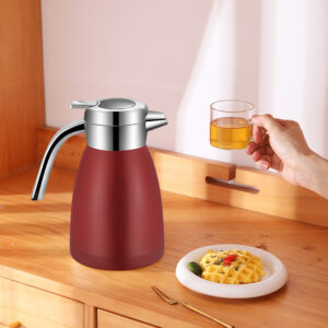 SOGA 2.2L Stainless Steel Insulated Vacuum Flask Water Bottle Red, Home & Living, Kitchen Dining, Servingware, Other, ,  - NZ DEPOT 2