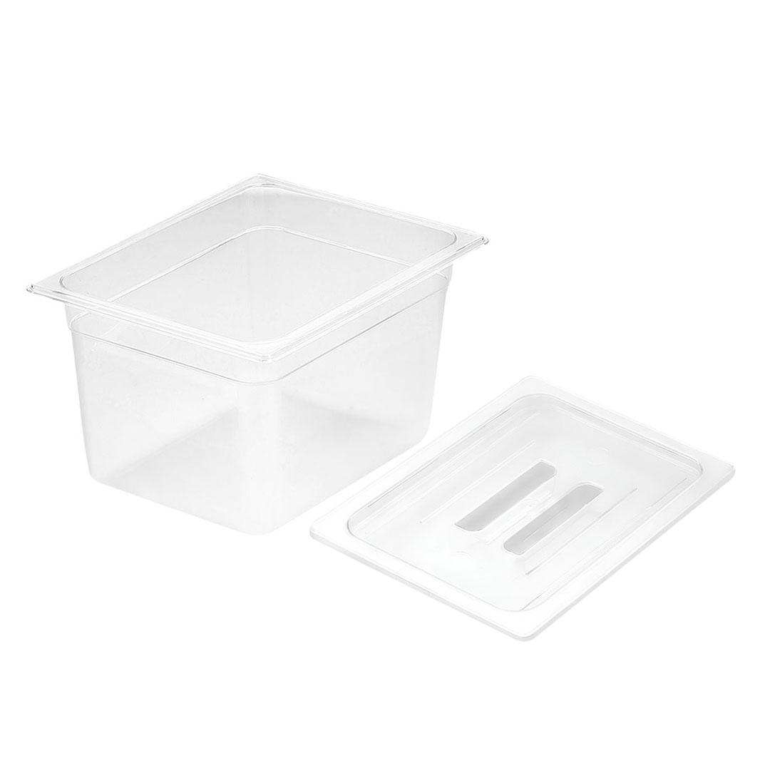 Soga 200Mm Clear Gastronorm Gn Pan 1/2 Food Tray Storage With Lid, Home &Amp; Living, Kitchen &Amp; Dining, Bakeware, Baking Trays, ,  - Nz Depot 1