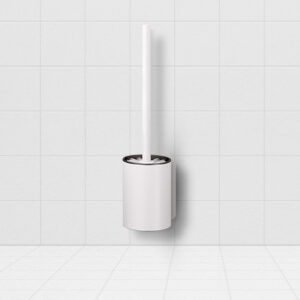 SOGA 27cm Wall-Mounted Toilet Brush with Holder Bathroom Cleaning Scrub White, Home & Living, Bathroom, Bathroom Accessories, Other, ,  - NZ DEPOT 1