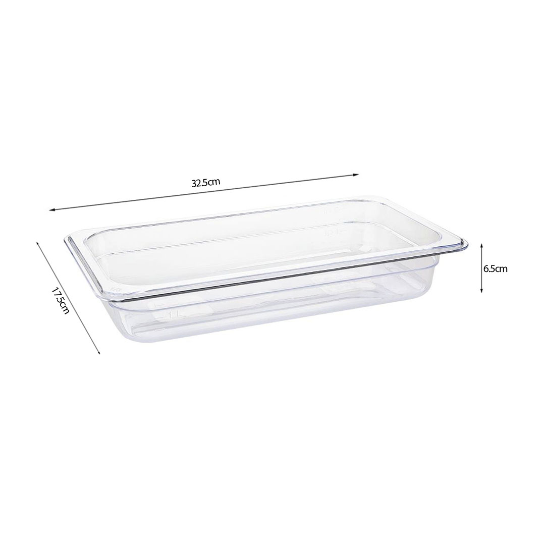 Soga 65Mm Clear Gastronorm Gn Pan 1/3 Food Tray Storage Bundle Of 2, Home &Amp; Living, Kitchen &Amp; Dining, Bakeware, Baking Trays, ,  - Nz Depot 5