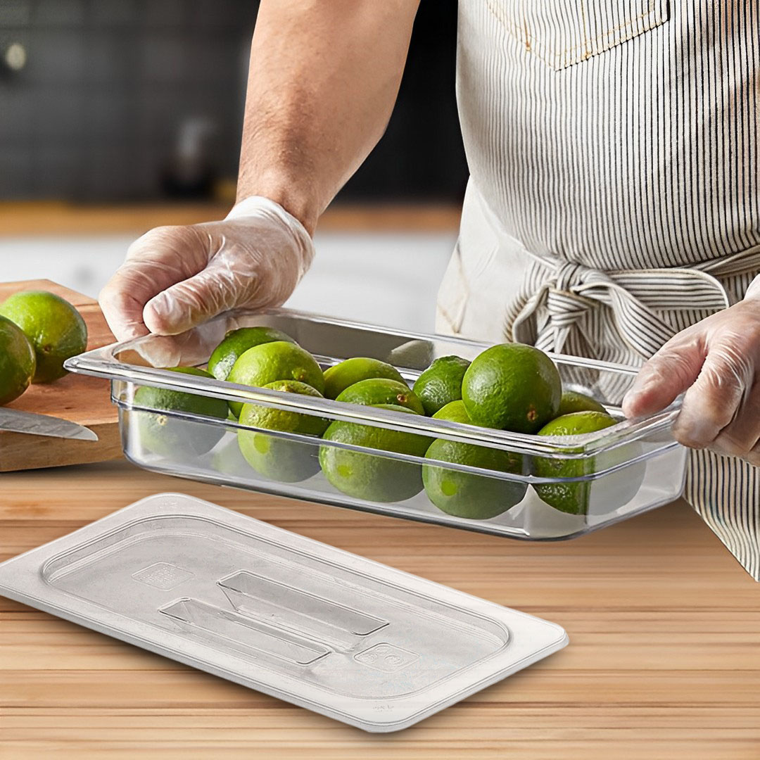 Soga 65Mm Clear Gastronorm Gn Pan 1/3 Food Tray Storage Bundle Of 2 With Lid, Home &Amp; Living, Kitchen &Amp; Dining, Bakeware, Baking Trays, ,  - Nz Depot 6