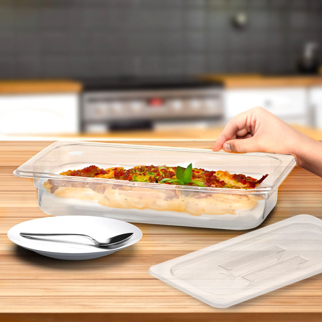 Soga 65Mm Clear Gastronorm Gn Pan 1/3 Food Tray Storage With Lid, Home &Amp; Living, Kitchen &Amp; Dining, Bakeware, Baking Trays, ,  - Nz Depot 4