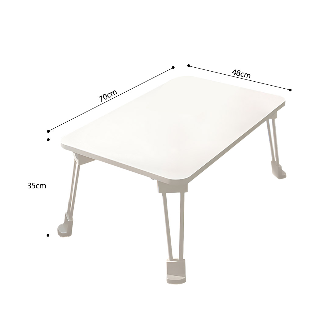 Soga White Portable Bed Table Adjustable Folding Mini Desk With Cup-Holder Home Decor, Desks &Amp; Computer Tables, , , , ,  - Nz Depot 6