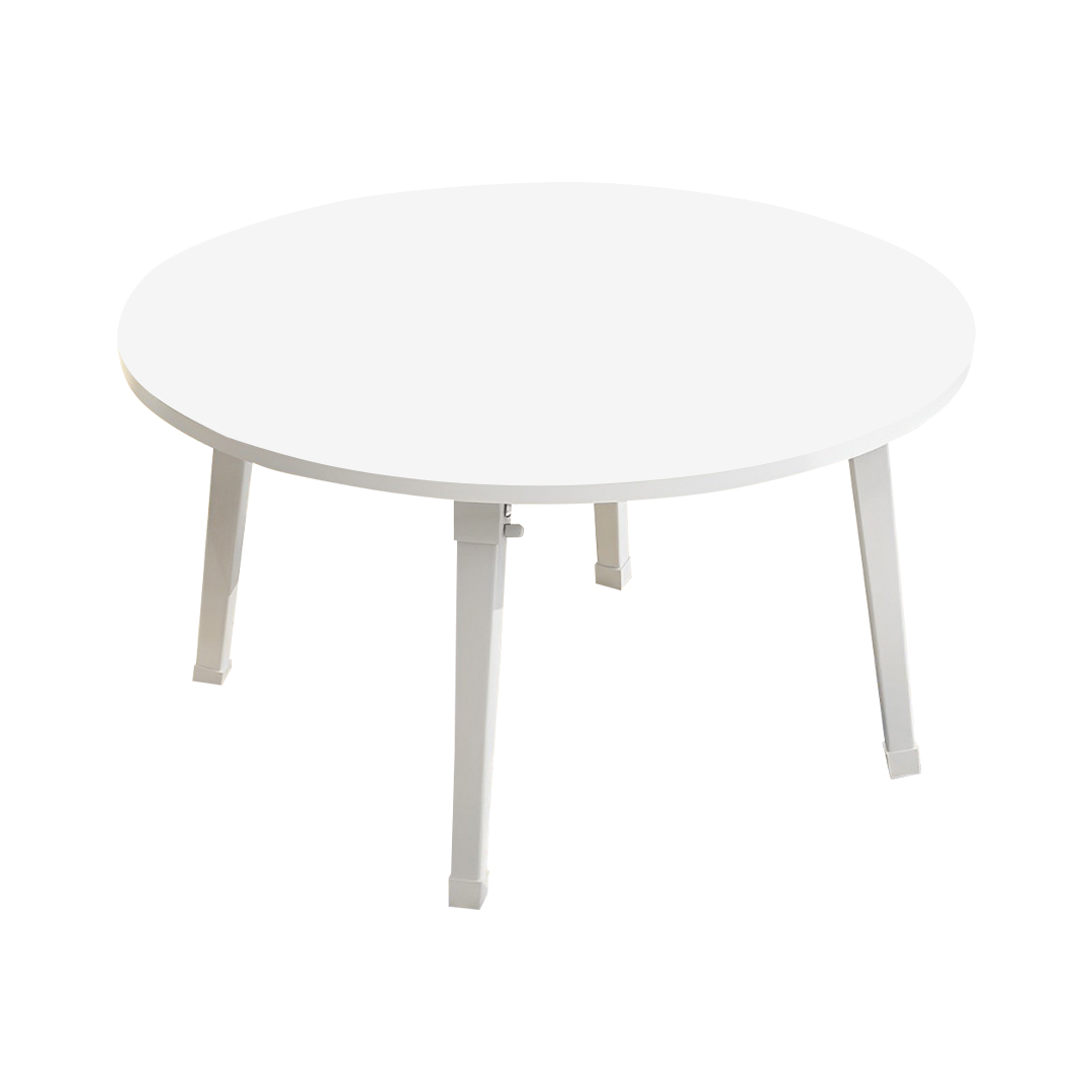 Soga White Portable Floor Table Small Round Space-Saving Mini Desk Home Decor, Desks &Amp; Computer Tables, , , , ,  - Nz Depot 1