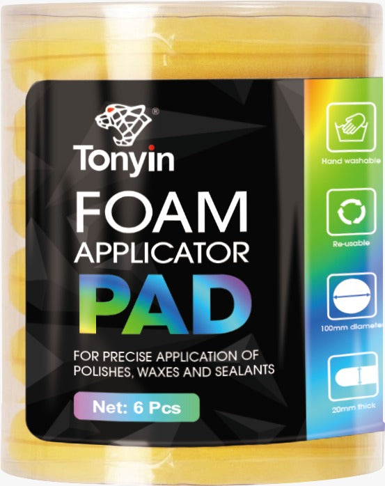 TONYIN POLISH APPLICATOR PADS - 10 PER PACK - NZ DEPOT