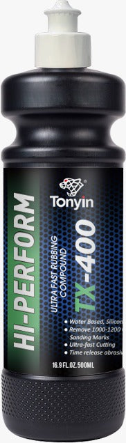 Tonyin Ultra Fast Rubbing Compound 500Ml - Nz Depot