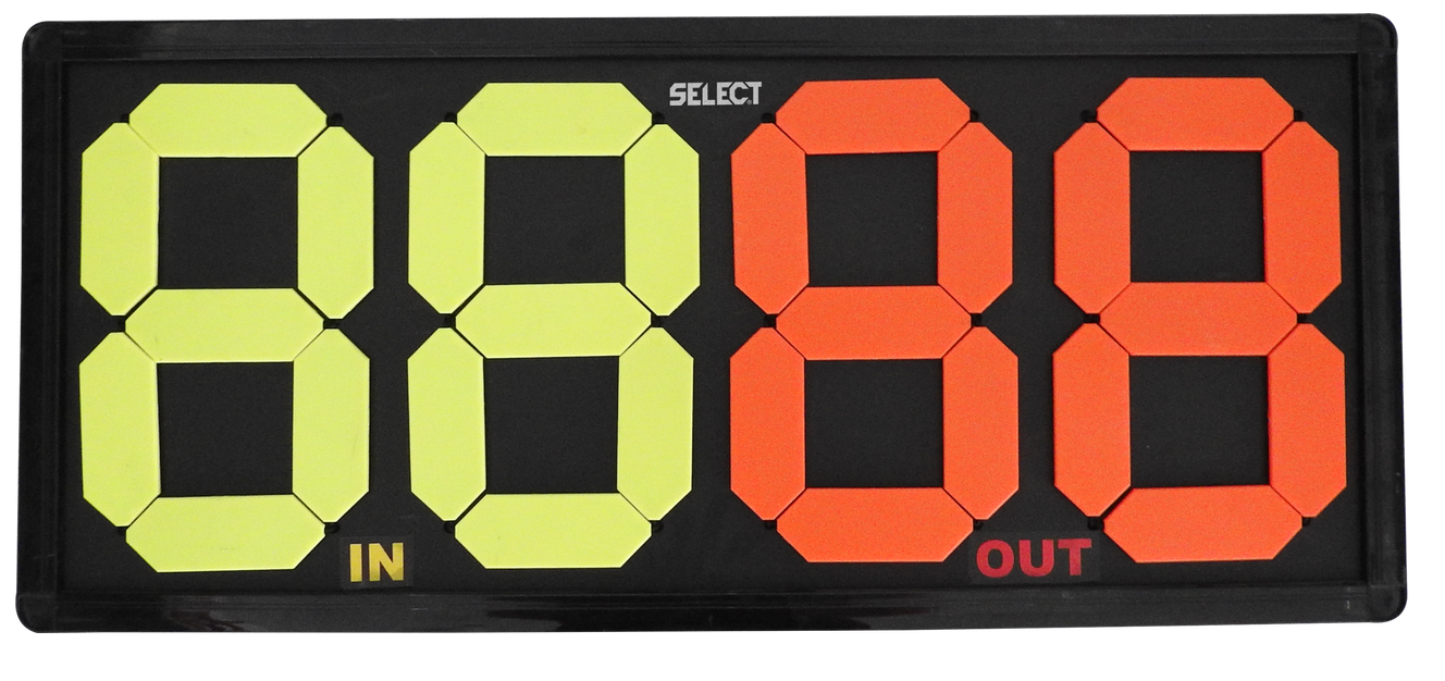 Select Substitution board 4 digit -  - Referee Gear