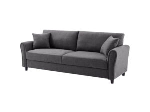 T Cozza Linen Sofa Grey PR12663 Sofas Sectionals Sofa Beds NZ DEPOT